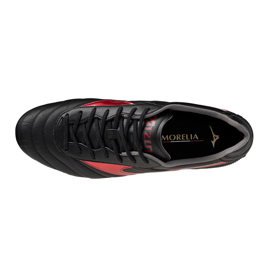 Mizuno MORELIA II ELITE Black/MORELIA 40th Red/Black Sand